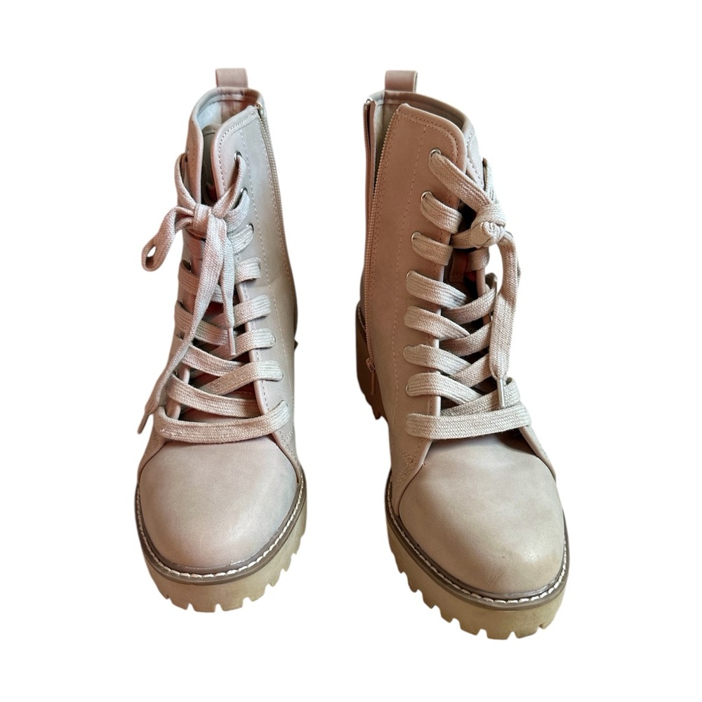 DV Dolce Vita Rachal‎ Ankle Lace-Up/Zipper Boot Size 10 - Picture 2 of 9